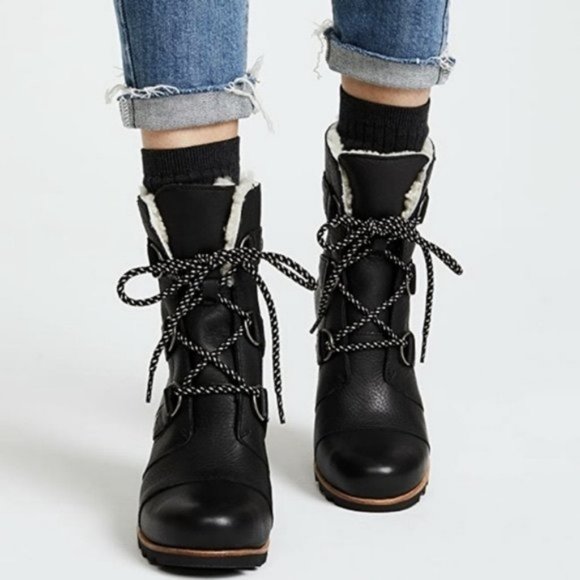 Sorel Shoes - Sorel Shearling Joan of Arc Ankle boots -7.5